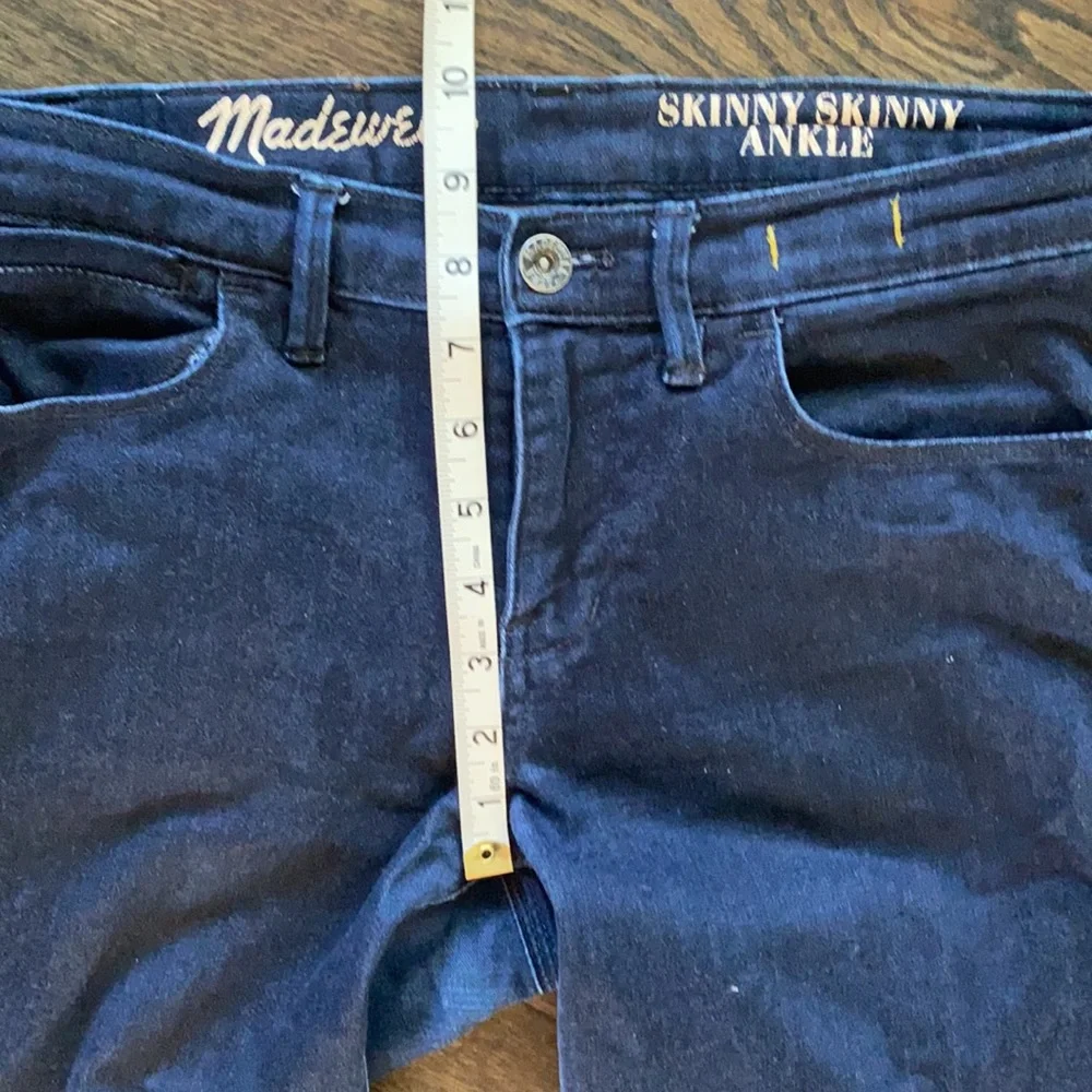 Madewell Skinny Skinny Ankle Jeans 29 EUC - Picture 3 of 10
